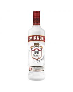 Smirnoff Red Label Distilled Cocktail Vodka Bottle 1 L / 34 oz