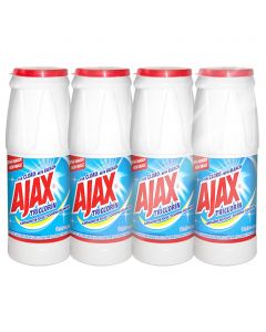 Ajax Cleanser Scourers Bleach 4 Units / 600 g / 21 oz