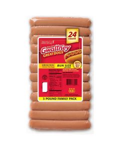 Gwaltney Chicken Hot Dogs 1.36 kg / 48 oz