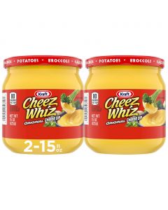 Kraft Cheez Whiz 2 Units / 425 g / 15 oz