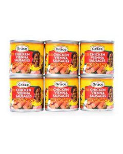 Grace Spicy Vienna Sausage 6 Units / 140 g / 5 oz