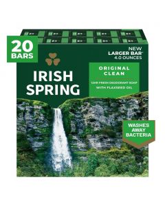 Irish Spring Bar Soap 20 Units / 113 g / 4 oz