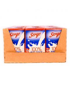 Serge Pure Full Cream Cow&#039;s Milk 24 Units / 250 mL / 8.45 oz
