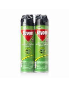 Baygon Spray Against Flying and Crawling Insects 2 Units / 400 mL / 13.5 oz