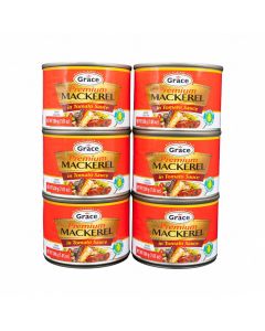 Grace Premium Mackerel 6 Units / 200 g / 7.05 oz