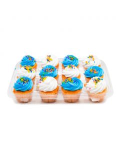 Selection Fresh Baked Vanilla Cupcakes 12 Units