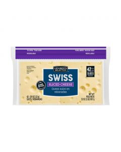 Selection Sliced Swiss Cheese 907 g / 2 lb