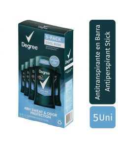 Degree Cool Rush Deodorant 5 Units / 76 g / 2.7 oz