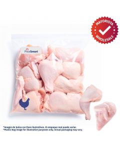 Chilled BBQ Chicken Quarters 24 Pieces Bag