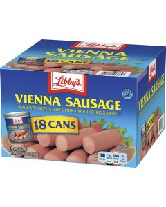 Libby&#039;s Vienna Sausages 18 Units / 130 g / 4.6 oz