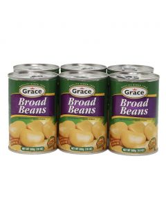 Grace Broad Beans 6 Units / 300 g / 10 oz