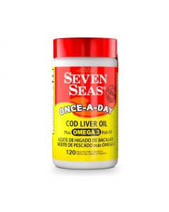Seven Seas Omega 3 Pure Cod Liver Oil 120 Tablets