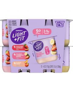 Light and Fit Nonfat Yogurt 12 Units / 113 g / 4 oz