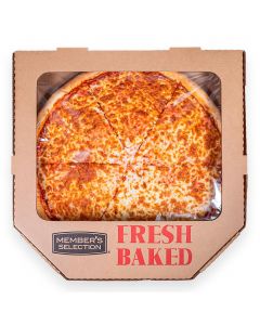 Selection Whole Cheese Pizza 45.7 cm / 18&quot; Fresh Baked 6 Slices