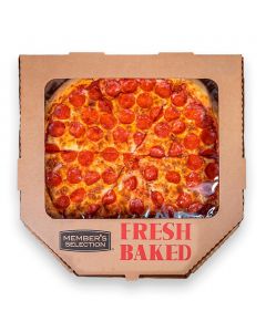 Selection Pepperoni Pizza Freshly Baked 6 Slices / 45.72 cm / 18&quot;