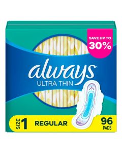 Always Ultra Thin Regular Pads with Wings 96 Units
