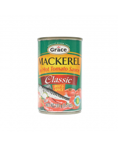 Grace Mackerel Hot &amp; Spicy 5 units / 155 g