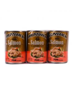 Brunswick Alaskan Pink Salmon 3 Units / 418 g / 15 oz