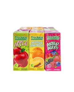 Tru-Juice Assorted Juices 24 Units / 200 mL / 6.7 oz