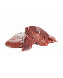 Lillan Frozen Beef Liver, Tray Pack  2 kg / 4.4 lb