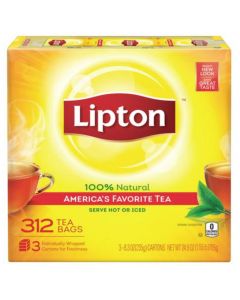 Lipton Yellow Label Black Tea Sachets 312 Units / 2.2 g / 0.07 oz