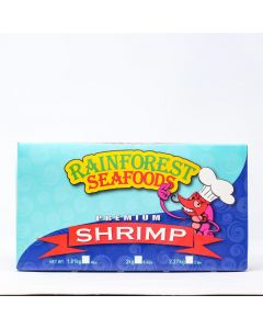 Rainforest Frozen Block Shrimp 41/50 Case 2.27 kg / 5 lb