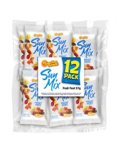 Sunshine Snacks SunMix Fruit Fest 12 Units / 57 g / 2.01 oz