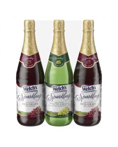 Welch&#039;s Sparkling Grape Cocktail Non Alcoholic 3 Units / 750 mL / 25.36 oz