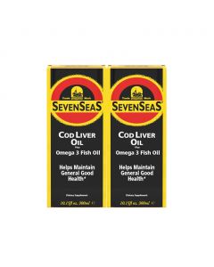Seven Seas Cod Liver Oil with Omega 3 2 Units / 300 mL