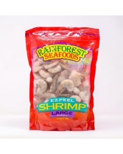Rainforest Frozen EZ Peel Shrimp 41-50 Bag 908 g