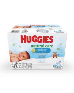 Huggies Natural Care Baby Wipes 10 Packs / 56 Units