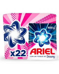 Ariel Powder Laundry Detergent with a Touch of Downy 22 Units / 400 g / 0.88 lb