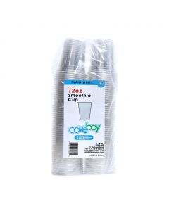 Covebay Disposable Smoothie Cups 100 Units / 355 mL / 12 oz
