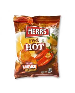 Herr&#039;s Red Hot Potatoes Chips 12 Units / 28 g / 1 oz