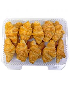Selection Small Freshly Baked Croissants 18 Units