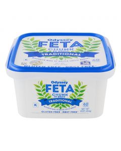 Odyssey Feta Cheese in Brine 454 g / 1 lb