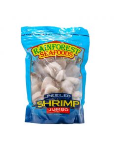 Rainforest Frozen Jumbo Shrimp 21-25 Bag 908 g / 2 lb