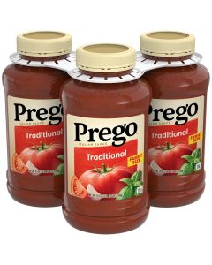 Prego Traditional Tomato Pasta Sauce 3 Units / 1.28 kg / 45 oz