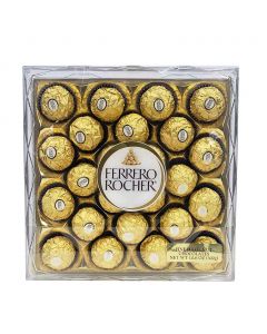 Ferrero Rocher Hazelnut &amp; Chocolate Cream Filled Chocolates 24 Units / 12.5 g / 0.4 oz