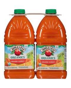 Apple &amp; Eve Organic Orange Carrot Juice 2 Units / 2.84 L / 96 oz