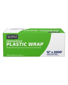 Selection Plastic Food Wrap 30.4 cm x 609.6 m / 12&quot; x 2000&#039;