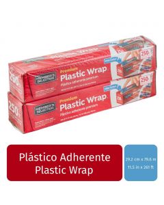 Selection Plastic Wrap 2 Units / 29.2 cm x 79.6 m / 11.5&quot; x 261&#039;