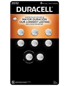 Duracell Lithium Coin Batteries 8 Units
