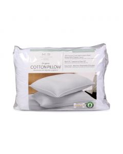 Selection Organic 300 Thread Count Pillows with 100% Cotton Cover 2 Units / 50 cm x 71 cm / 20&quot; x 28&quot;