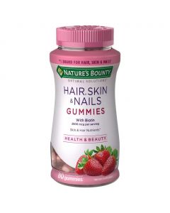 Nature&#039;s Bounty Hair Skin and Nails 80 Gummies