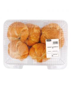 Selection Large Freshly Baked Butter Croissants 6 Units