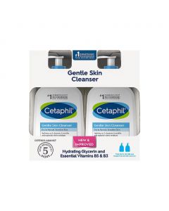 Cetaphil Gentle Cleanser for Dry and Sensitive Skin 2 Units / 591 mL