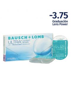 Bausch and Lomb -3.75 Ultra Contacts Lens Monthly