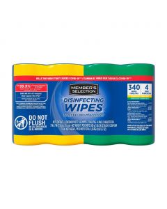 Selection Disinfecting Wipes 4 Units / 85 Wipes