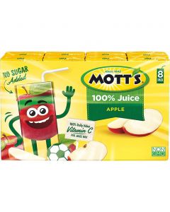 Mott&#039;s 100% Apple Juice with no Added Sugars 8 Units / 200 mL
